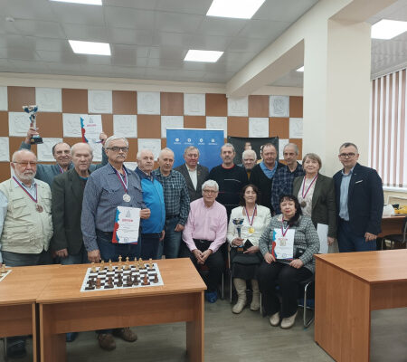 Завершилось шахматное первенство ЦФО среди ветеранов