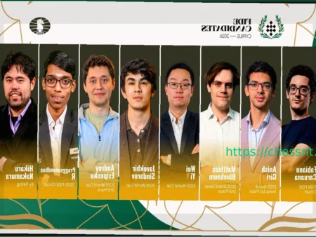 Турнир претендентов 2026, Раунд 1: Маттиас Блюбаум против Вэй И – Прямая трансляция