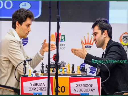 Жавохир Синдаров против Андрея Есипенко: Турнир претендентов по шахматам 2026, Раунд 1