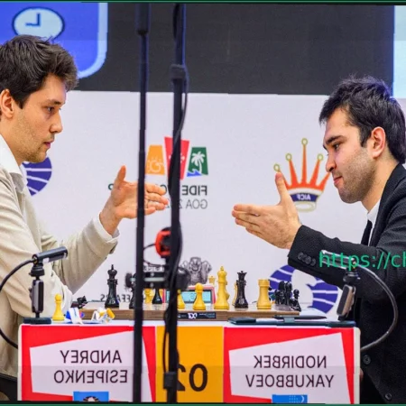 Жавохир Синдаров против Андрея Есипенко: Турнир претендентов по шахматам 2026, Раунд 1