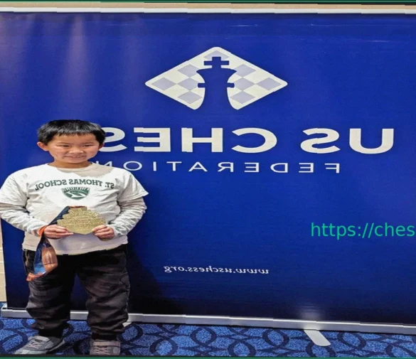 Юный шахматист Тед Ванг: победа в Национальном чемпионате K-12 (3 класс)